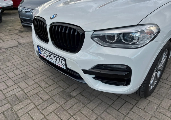 BMW X3 cena 142000 przebieg: 62618, rok produkcji 2020 z Ciężkowice małe 781